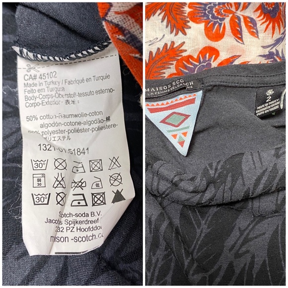 MaisonScotch T-shirt Knit Skull - Picture 5 of 6